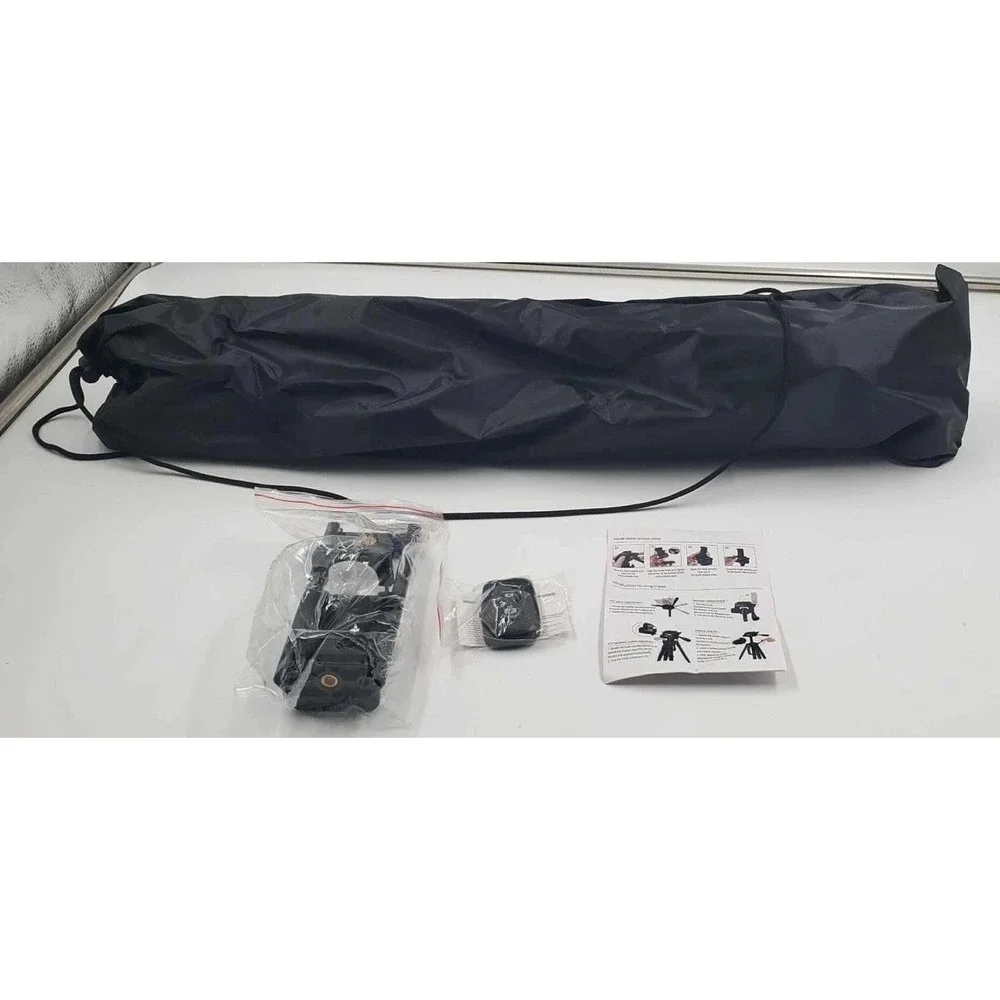 Mobile Phone Shooting Stand Metal Tripod Equipped With 3D Gimbal And Quick Rel